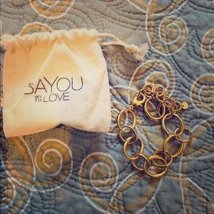 BaYou With Love 14K gold Bracelet